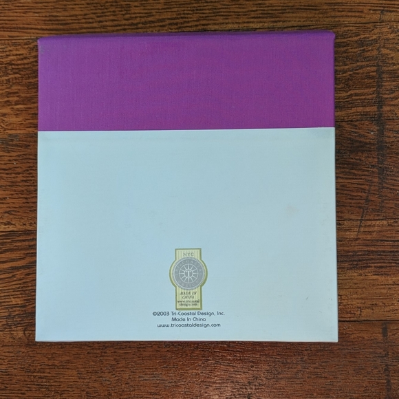 Tri-Coastal Design K Monogram Notepad with pencil - Picture 2 of 5